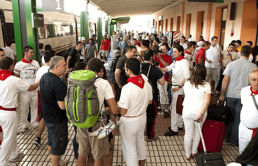 Pamplona train Station