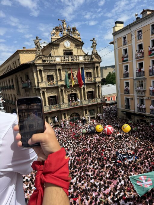 Chupinazo - Balcony Rental - San Fermin 2026