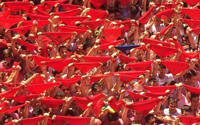 Opening Ceremony San Fermin 2025 from a different angle
