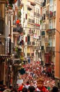 Children in Pamplona