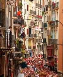 Best balcony to watch running of the bulls in San Fermin 2025?