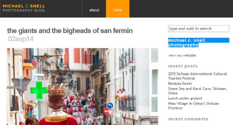The perfect San Fermin picture is not an easy thing to take.