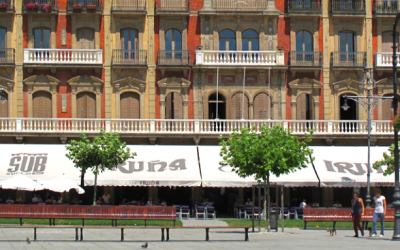 Café Iruña in Pamplona